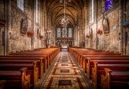 Interior catedral missa