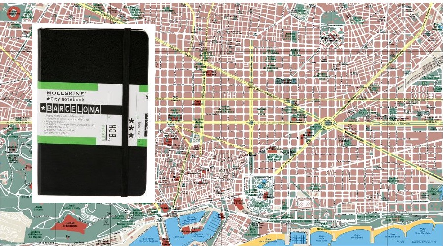 MOLESKINE GUIA DE BARCELONA