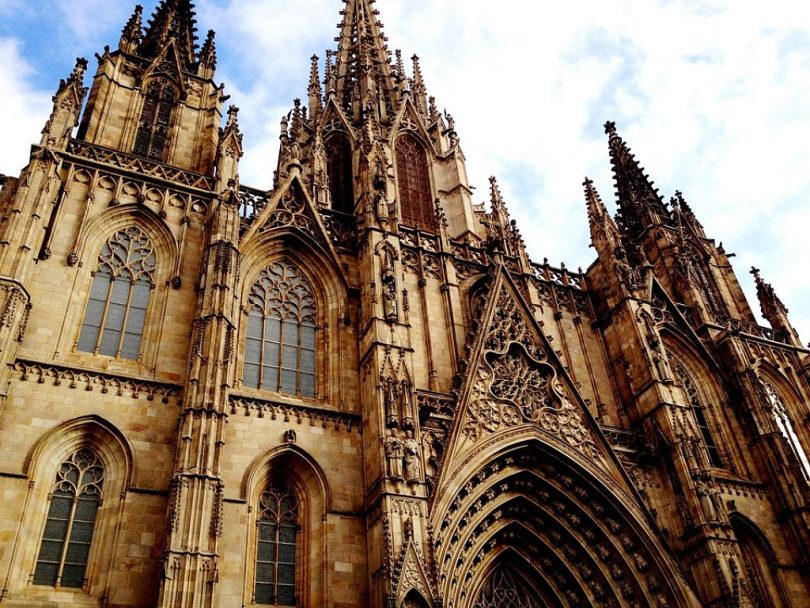Façana de la Catedral de Barcelona