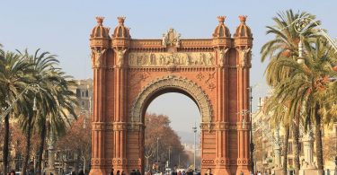 Imatge de l'Arc de Triomf de Barcleona