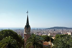 Vista de Barcelona des del Park Güell