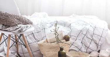 llit decoració de tardor