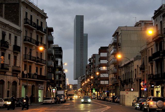 carrer pere iv en el districte 22@ de barcelona