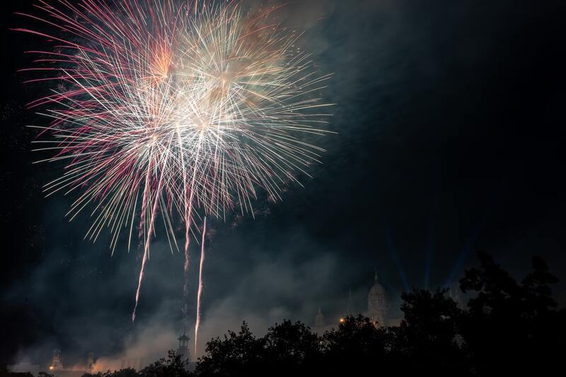 focs artificials a Barcelona